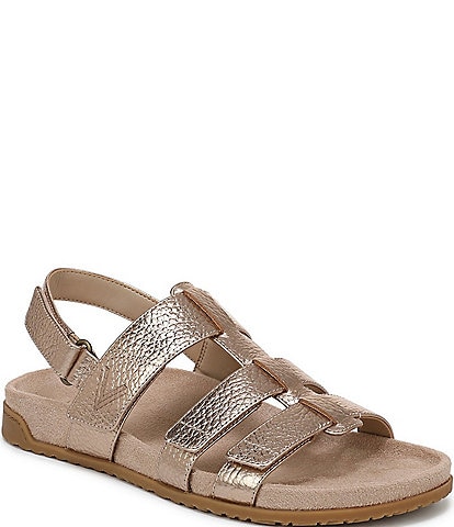 Vionic Essie Leather Slingback Sandals