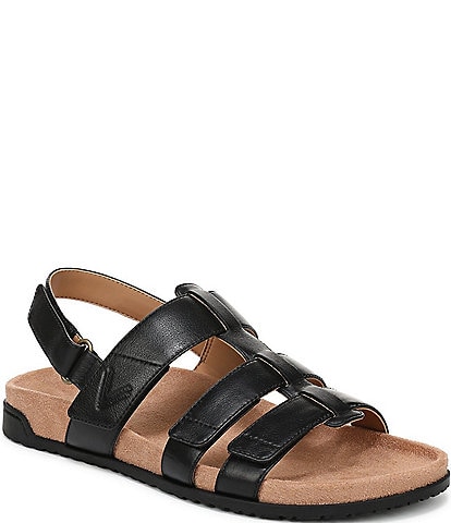 Vionic Essie Leather Slingback Sandals
