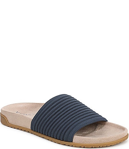 Vionic Evie Compression Knit Slide Sandals