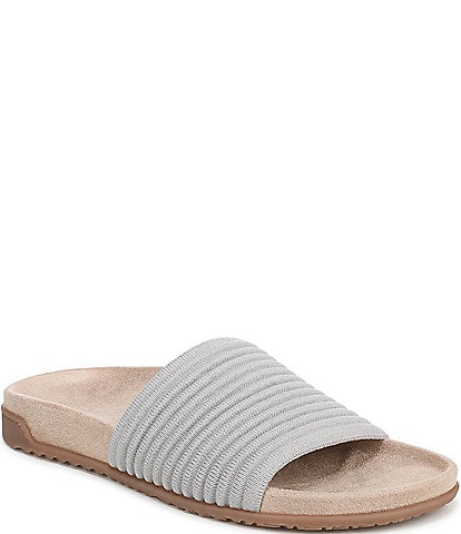 Vionic Evie Compression Knit Slide Sandals