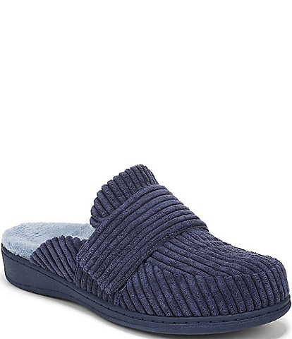 Vionic Gemma Corduroy Velvet Slippers