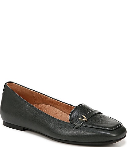 Vionic Hayes Leather Flat Loafers