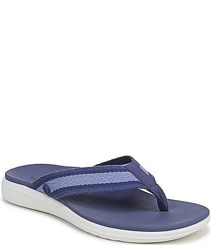Vionic Indigo Nylon Thong Sandals
