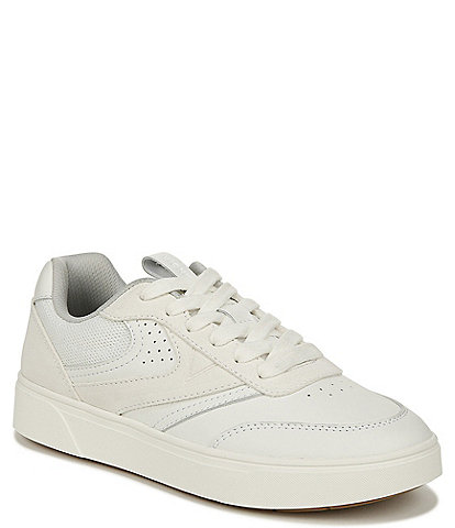 Vionic Karmelle Leather Lace Up Sneakers