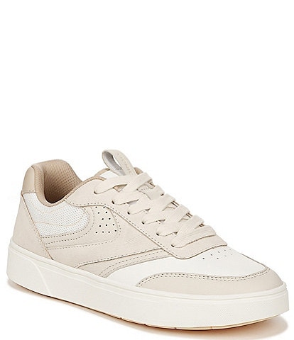 Vionic Karmelle Leather Lace Up Sneakers