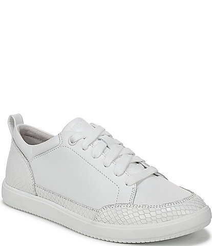 Vionic Larkspur Leather Lace Up Sneakers