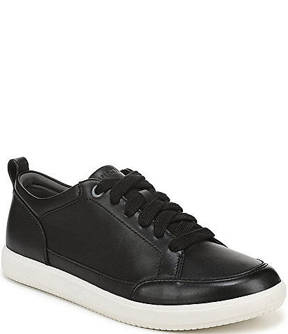 Vionic Larkspur Leather Lace Up Sneakers