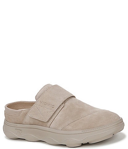 Vionic Lotus Rx Suede Recovery Slip-On Mules