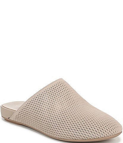 Vionic Opal Perforated Suede Mules