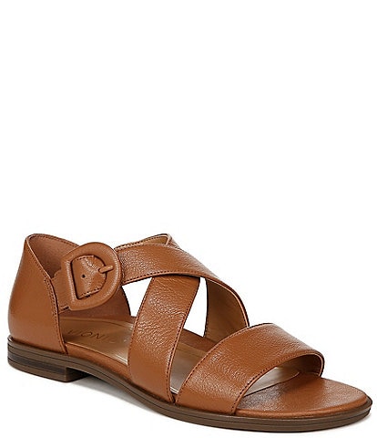 Vionic Pacifica Leather Banded Sandals