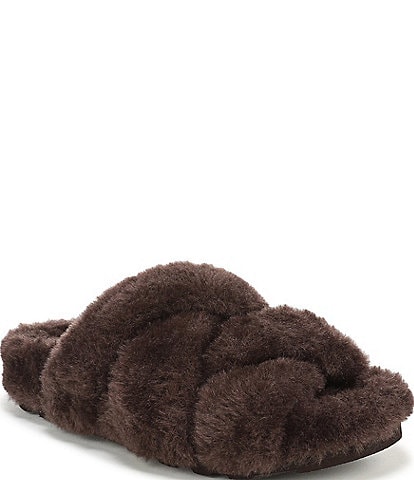 Vionic Peppa Faux Fur Slippers
