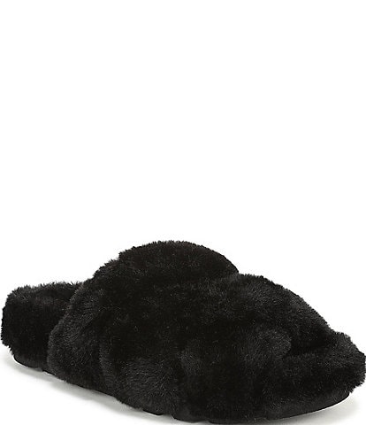 Vionic Peppa Faux Fur Slippers