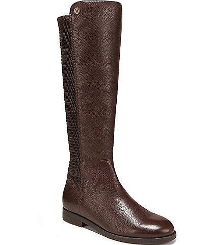 Vionic Reagan Leather Quilted Detail Tall Boots