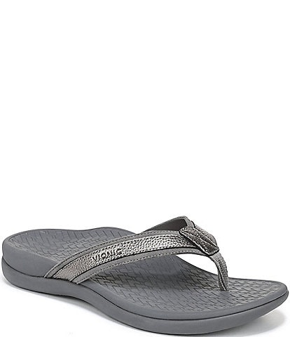 Vionic Tide 2.0 Leather Thong Sandals