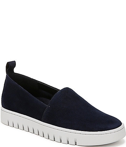 Vionic Uptown A-line Packable Leather Slip Ons