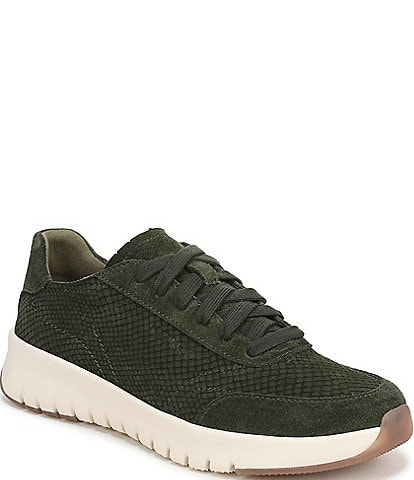 Vionic Uptown Embossed Nubuck Platform Sneakers
