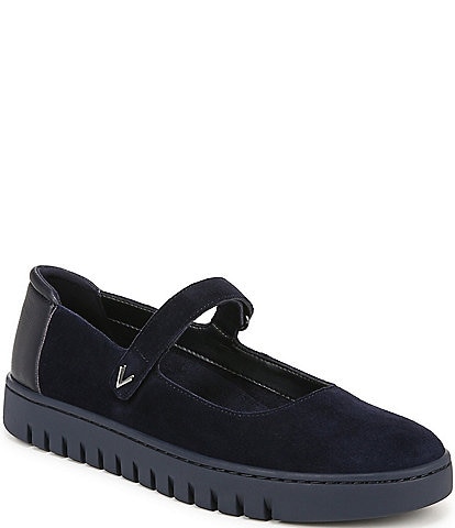 Vionic Uptown Suede Platform Mary Janes