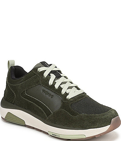 Vionic Walk Strider Weekender Leather Performance Walking Sneakers