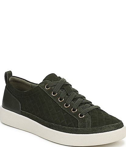 Vionic Winny Embossed Nubuck Lace Up Sneakers
