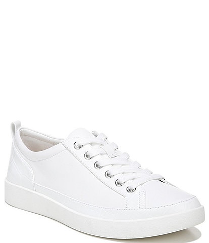 Vionic Winny Leather Detail Lace-Up Sneakers