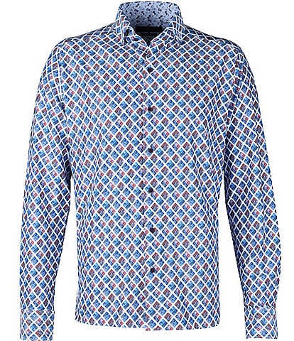 Visconti Double-Face Long Sleeve Woven Shirt