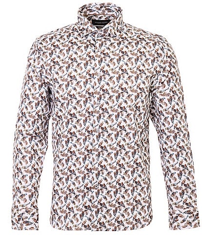 Visconti Printed Long Sleeve Woven Shirt