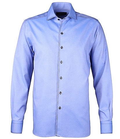 Visconti Solid Long Sleeve Woven Shirt