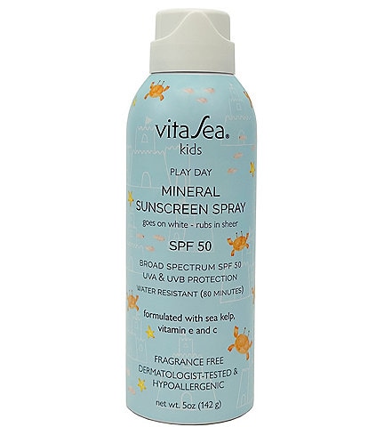 VitaSea Suncare Play-Day Mineral Sunscreen Spray SPF 50