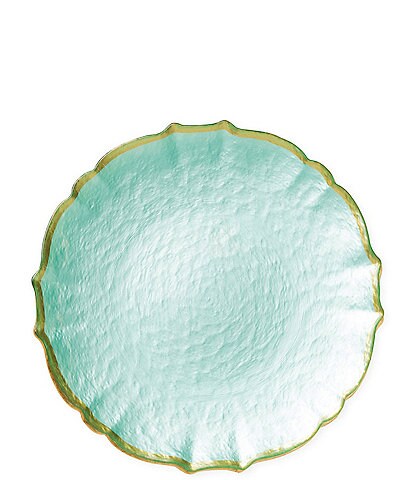 Viva by VIETRI Baroque Glass Salad Plate