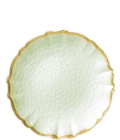 Viva by VIETRI Baroque Glass Salad Plate