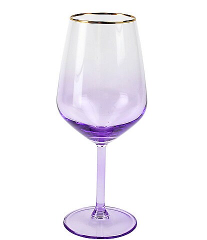 viva by VIETRI Rainbow Wine Glass