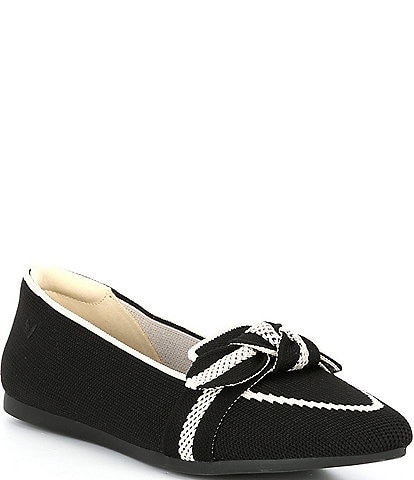 VIVAIA Michelle 2.0 Stretch Knit Bow Loafers
