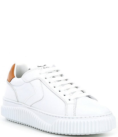 Voile Blanche Lipari Leather Platform Lace-Up Sneakers