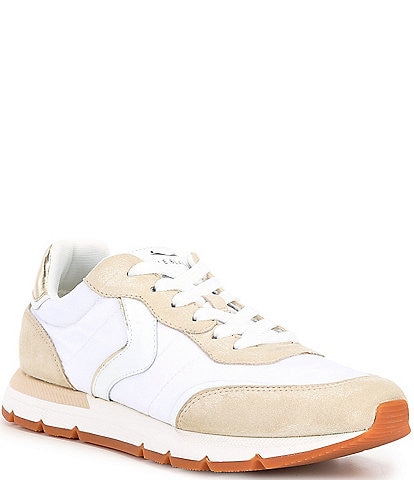 Voile Blanche Storm Suede and Nylon Lace-Up Sneakers