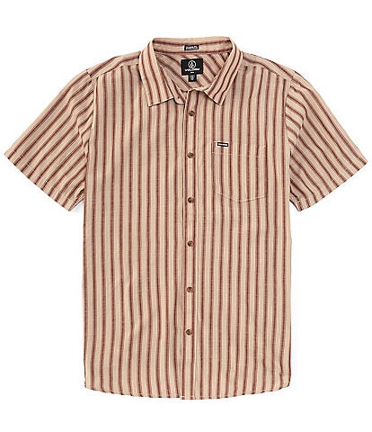 Volcom Arvostripe Short Sleeve Woven Shirt