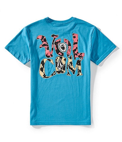 Volcom Big Boys 8-20 Eye Warp Short Sleeve T-Shirt