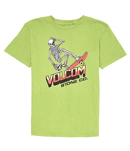 Volcom Big Boys 8-20 Short Sleeve Boneslide T-shirt