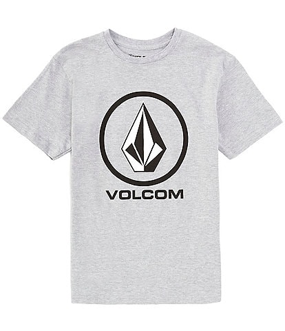 Volcom Big Boys 8-20 Short Sleeve Crisp Stone T-Shirt