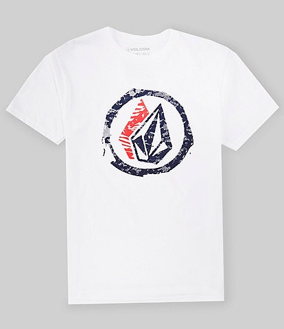 Volcom Big Boys 8-20 Short Sleeve Fourther Graphic T-Shirt