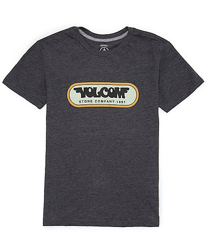 Volcom Big Boys 8-20 Short Sleeve Heavy Gain T-Shirt