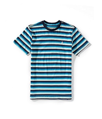 Volcom Big Boys 8-20 Short Sleeve Level Stone Stripe T-Shirt