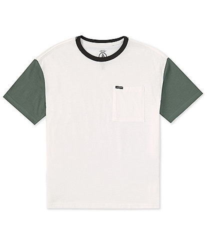Volcom Big Boys 8-20 Short Sleeve Overgrown T-Shirt