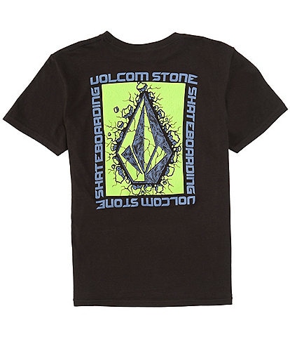 Volcom Big Boys 8-20 Short Sleeve Stone Breakage Graphic T-Shirt