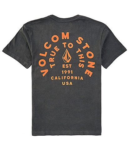 Volcom Big Boys 8-20 Short Sleeve Tennon Graphic T-Shirt