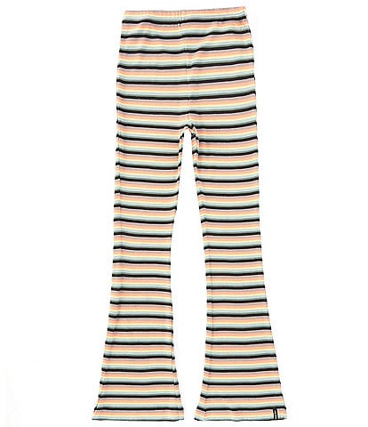 Volcom Big Girls 7-16 Knit Stripe Flare Leg Pants