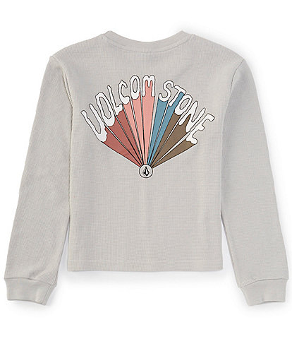 Volcom Big Girls 7-16 Long Sleeve Thermality Graphic T-Shirt