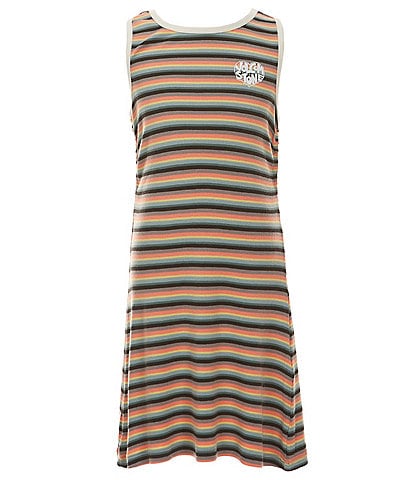 Volcom Big Girls 7-16 Sleeveless Lil Knit Stripe Dress