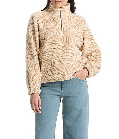 Volcom Halfstone Long Sleeve Sherpa Pullover