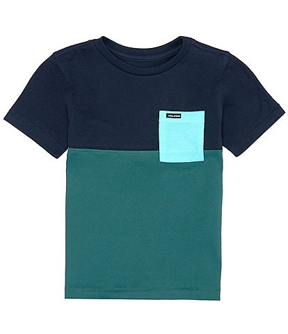 Volcom Little Boys 2T-7 Short Sleeve Blockstone T-Shirt