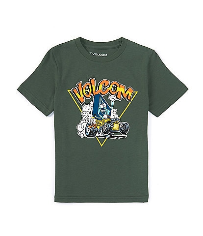 Volcom Little Boys 2T-7 Short Sleeve Hot Rodder T-Shirt